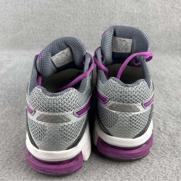 ASICS Women's GT-100 Silver and Purple Athletic Shoes Size 7.5 - Picture 4 of 13